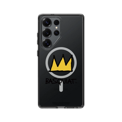 Galaxy S25 Ultra Clear (MagSafe 兼容)  巴斯奇亞 Jean-Michel Basquiat 皇冠