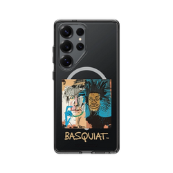 Galaxy S25 Ultra Clear (MagSafe 兼容)  巴斯奇亞 Jean-Michel Basquiat 巴斯奇亞與安迪沃荷