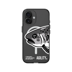 iPhone 16 Clear (MagSafe 兼容 & 相機按鈕)  JKS 大魚頭
