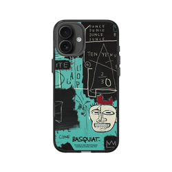 iPhone 16 Plus Clear (MagSafe 兼容 & 相機按鈕)  巴斯奇亞 Jean-Michel Basquiat Equals Pi
