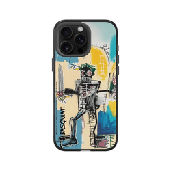 iPhone 16 Pro Max Clear (MagSafe 兼容 & 相機按鈕)  巴斯奇亞 Jean-Michel Basquiat 戰士