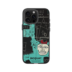 iPhone 16 Pro Max Clear (MagSafe 兼容 & 相機按鈕)  巴斯奇亞 Jean-Michel Basquiat Equals Pi