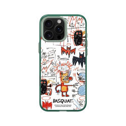 iPhone 16 Pro Max Clear (MagSafe 兼容 & 相機按鈕)  巴斯奇亞 Jean-Michel Basquiat 蝙蝠俠