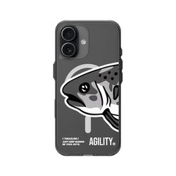 iPhone 17 Clear (MagSafe 兼容 & 相機按鈕)  JKS 大魚頭