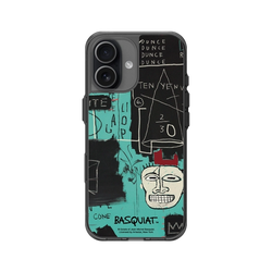iPhone 17 Clear (MagSafe 兼容 & 相機按鈕)  巴斯奇亞 Jean-Michel Basquiat Equals Pi