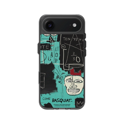iPhone Air Clear (MagSafe 兼容 & 相機按鈕)  巴斯奇亞 Jean-Michel Basquiat Equals Pi