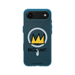 iPhone Air Clear (MagSafe 兼容 & 相機按鈕)  巴斯奇亞 Jean-Michel Basquiat 皇冠