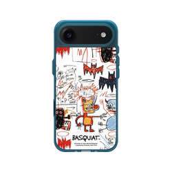 iPhone Air Clear (MagSafe 兼容 & 相機按鈕)  巴斯奇亞 Jean-Michel Basquiat 蝙蝠俠