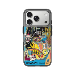 iPhone 17 Pro Clear (MagSafe 兼容 & 相機按鈕)  巴斯奇亞 Jean-Michel Basquiat 骷顱頭