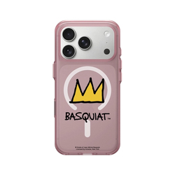 iPhone 17 Pro Clear (MagSafe 兼容 & 相機按鈕)  巴斯奇亞 Jean-Michel Basquiat 皇冠