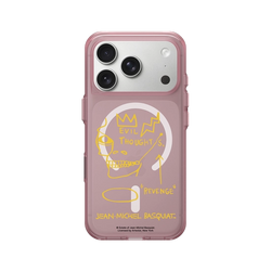 iPhone 17 Pro Clear (MagSafe 兼容 & 相機按鈕)  巴斯奇亞 Jean-Michel Basquiat 邪惡思想
