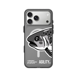 iPhone 17 Pro Max Clear (MagSafe 兼容 & 相機按鈕)  JKS 大魚頭