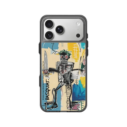 iPhone 17 Pro Max Clear (MagSafe 兼容 & 相機按鈕)  巴斯奇亞 Jean-Michel Basquiat 戰士