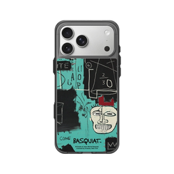 iPhone 17 Pro Max Clear (MagSafe 兼容 & 相機按鈕)  巴斯奇亞 Jean-Michel Basquiat Equals Pi