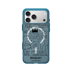 iPhone 17 Pro Max Clear (MagSafe 兼容 & 相機按鈕)  巴斯奇亞 Jean-Michel Basquiat Beat Bop