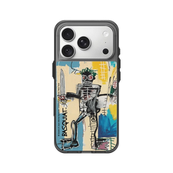 iPhone 18 Pro Clear (MagSafe 兼容 & 相機按鈕)  巴斯奇亞 Jean-Michel Basquiat 戰士