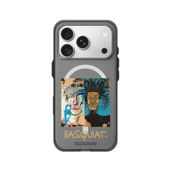 iPhone 18 Pro Clear (MagSafe 兼容 & 相機按鈕)  巴斯奇亞 Jean-Michel Basquiat 巴斯奇亞與安迪沃荷