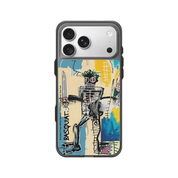 iPhone 18 Pro Max Clear (MagSafe 兼容 & 相機按鈕)  巴斯奇亞 Jean-Michel Basquiat 戰士