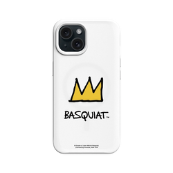 iPhone 15 SolidX (MagSafe 兼容)  巴斯奇亞 Jean-Michel Basquiat 皇冠