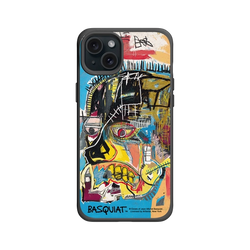 iPhone 15 Plus SolidX (MagSafe 兼容)  巴斯奇亞 Jean-Michel Basquiat 骷顱頭