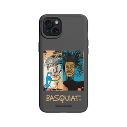 iPhone 15 Plus SolidX (MagSafe 兼容)  巴斯奇亞 Jean-Michel Basquiat 巴斯奇亞與安迪沃荷