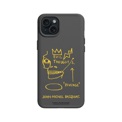 iPhone 15 Plus SolidX (MagSafe 兼容)  巴斯奇亞 Jean-Michel Basquiat 邪惡思想
