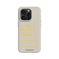iPhone 15 Pro SolidX (MagSafe 兼容)  巴斯奇亞 Jean-Michel Basquiat 邪惡思想