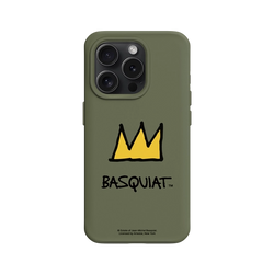 iPhone 15 Pro SolidX (MagSafe 兼容)  巴斯奇亞 Jean-Michel Basquiat 皇冠