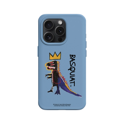 iPhone 15 Pro SolidX (MagSafe 兼容)  巴斯奇亞 Jean-Michel Basquiat 小恐龍
