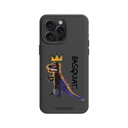 iPhone 15 Pro Max SolidX (MagSafe 兼容)  巴斯奇亞 Jean-Michel Basquiat 小恐龍