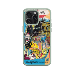 iPhone 15 Pro Max SolidX (MagSafe 兼容)  巴斯奇亞 Jean-Michel Basquiat 骷顱頭