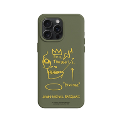 iPhone 15 Pro Max SolidX (MagSafe 兼容)  巴斯奇亞 Jean-Michel Basquiat 邪惡思想