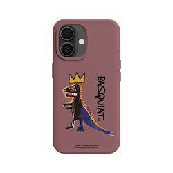 iPhone 16 SolidX (MagSafe 兼容)  巴斯奇亞 Jean-Michel Basquiat 小恐龍