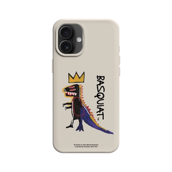 iPhone 16 Plus SolidX (MagSafe 兼容)  巴斯奇亞 Jean-Michel Basquiat 小恐龍