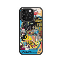 iPhone 16 Pro SolidX (MagSafe 兼容)  巴斯奇亞 Jean-Michel Basquiat 骷顱頭