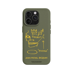 iPhone 16 Pro SolidX (MagSafe 兼容)  巴斯奇亞 Jean-Michel Basquiat 邪惡思想