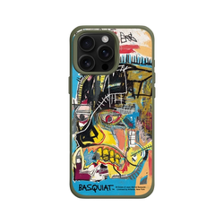 iPhone 16 Pro Max SolidX (MagSafe 兼容)  巴斯奇亞 Jean-Michel Basquiat 骷顱頭