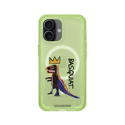 iPhone 17 SolidX (MagSafe 兼容)  巴斯奇亞 Jean-Michel Basquiat 小恐龍