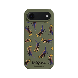 iPhone Air SolidX (MagSafe 兼容)  巴斯奇亞 Jean-Michel Basquiat 小恐龍-拼貼款