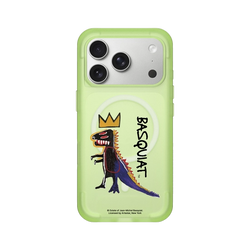 iPhone 17 Pro SolidX (MagSafe 兼容)  巴斯奇亞 Jean-Michel Basquiat 小恐龍