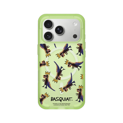 iPhone 17 Pro SolidX (MagSafe 兼容)  巴斯奇亞 Jean-Michel Basquiat 小恐龍-拼貼款