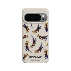Pixel 10 Pro SolidX (MagSafe 兼容)  巴斯奇亞 Jean-Michel Basquiat 小恐龍-拼貼款