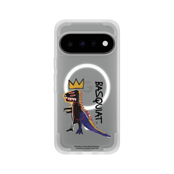 Pixel 11 SolidX (MagSafe 兼容)  巴斯奇亞 Jean-Michel Basquiat 小恐龍