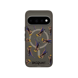 Pixel 11 Pro SolidX (MagSafe 兼容)  巴斯奇亞 Jean-Michel Basquiat 小恐龍-拼貼款