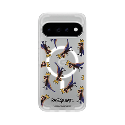 Pixel 11 Pro XL SolidX (MagSafe 兼容)  巴斯奇亞 Jean-Michel Basquiat 小恐龍-拼貼款