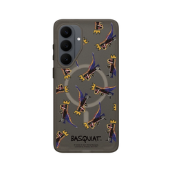 Galaxy S26 FE SolidX (MagSafe 兼容)  巴斯奇亞 Jean-Michel Basquiat 小恐龍-拼貼款