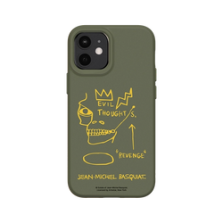 iPhone 12 mini SolidSuit (MagSafe 兼容)  巴斯奇亞 Jean-Michel Basquiat 邪惡思想