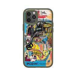 iPhone 12 / 12 Pro SolidSuit (MagSafe 兼容)  巴斯奇亞 Jean-Michel Basquiat 骷顱頭