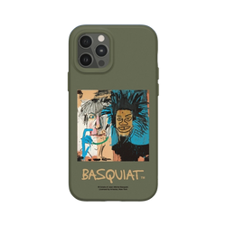 iPhone 12 / 12 Pro SolidSuit (MagSafe 兼容)  巴斯奇亞 Jean-Michel Basquiat 巴斯奇亞與安迪沃荷