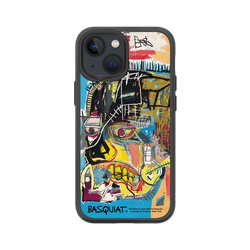iPhone 13 mini SolidSuit (MagSafe 兼容)  巴斯奇亞 Jean-Michel Basquiat 骷顱頭